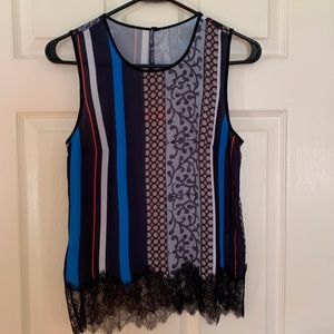 Clover Canyon Sleeveless Top Sz S